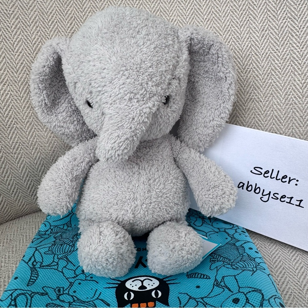 Jellycat Rumblikin Elly Elephant - Authentic - BNWT - Fast Ship - RETIRED